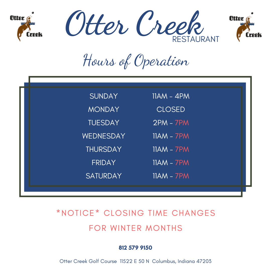 Otter Creek Restaurant Otter Creek Golf Course